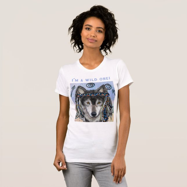 Camiseta Wolf Art (Frente Completa)