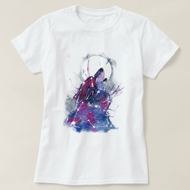 Camiseta Wolf art (Frente do Design)