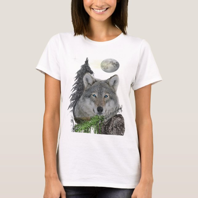 Camiseta Wolf art (Frente)