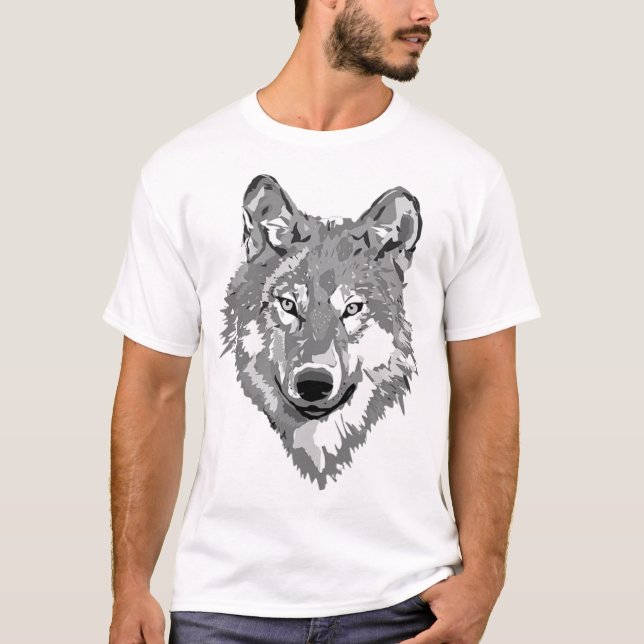 Camiseta Wolf art (Frente)