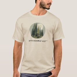 Camiseta Wolf  Cabin  : Approachable Wolf Tee