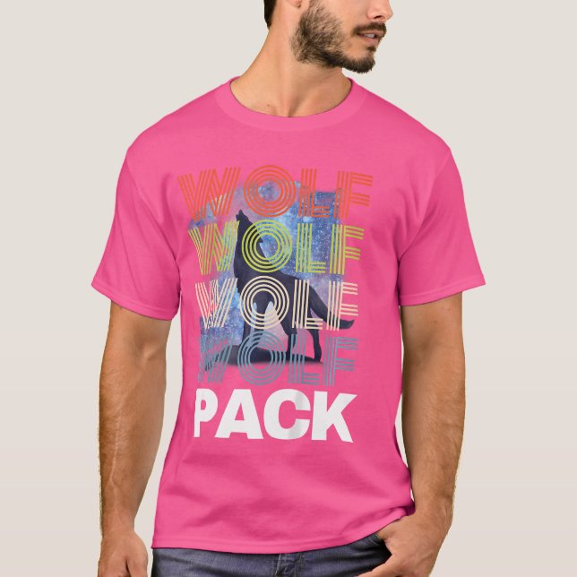 Camiseta Wolf Clan Timber Wolves Youth Wolf Pack Membro Gro (Frente)