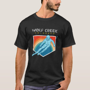 Camiseta Wolf Creek Colorado USA Ski Resort 1980s Retro T S