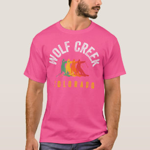 Camiseta Wolf Creek Ski Co Winter Gear Colorado Snowboard
