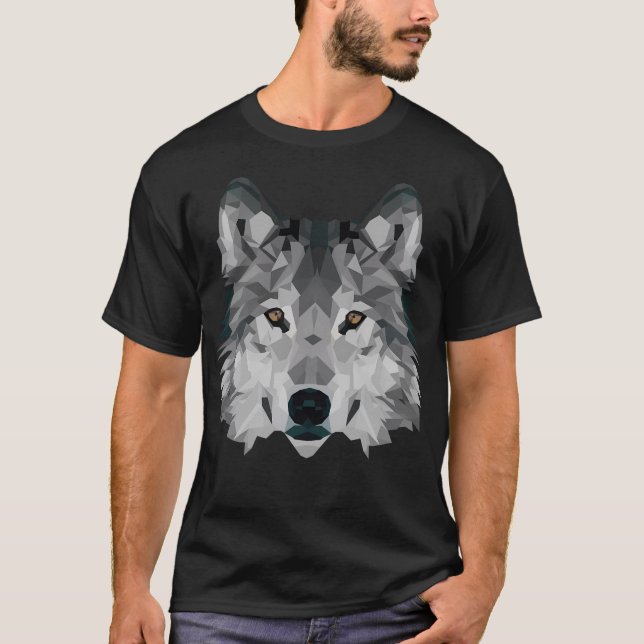 Camiseta Wolf Crystalline (Frente)