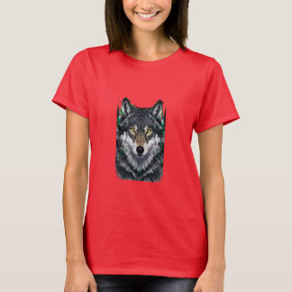 Camiseta Wolf design T-shirt
