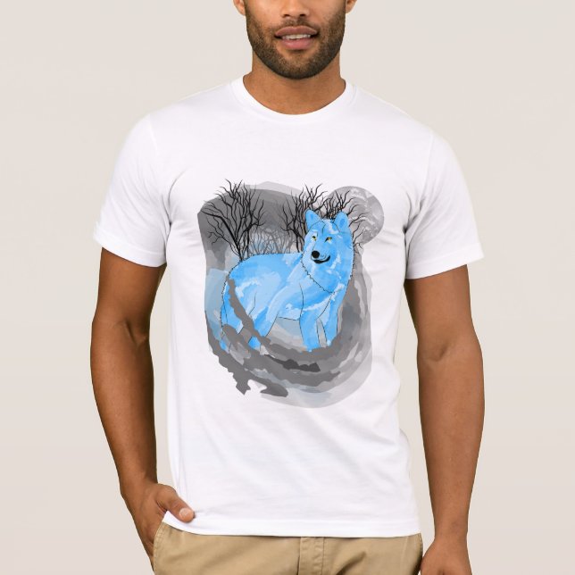 Camiseta Wolf E A Lua (Frente)