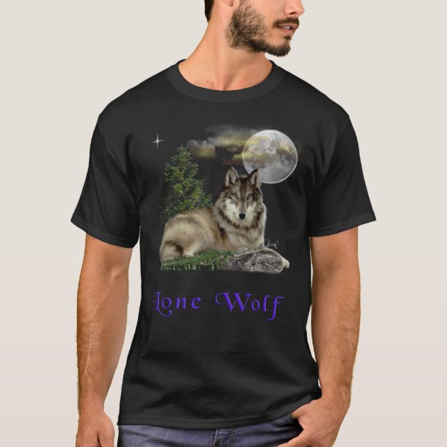Camiseta Wolf e Moon (Frente)