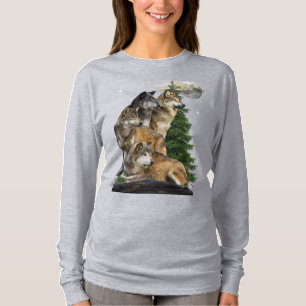 Camiseta Wolf e Moon