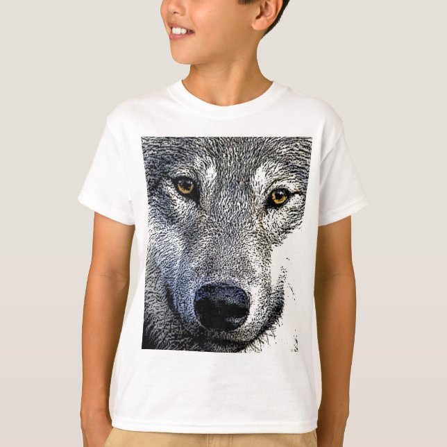 Camiseta Wolf Eyes (Frente)