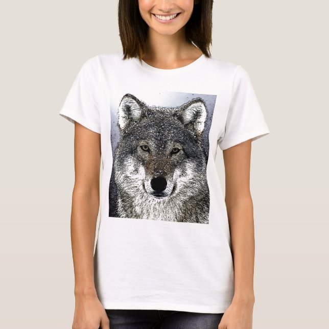 Camiseta Wolf Eyes (Frente)