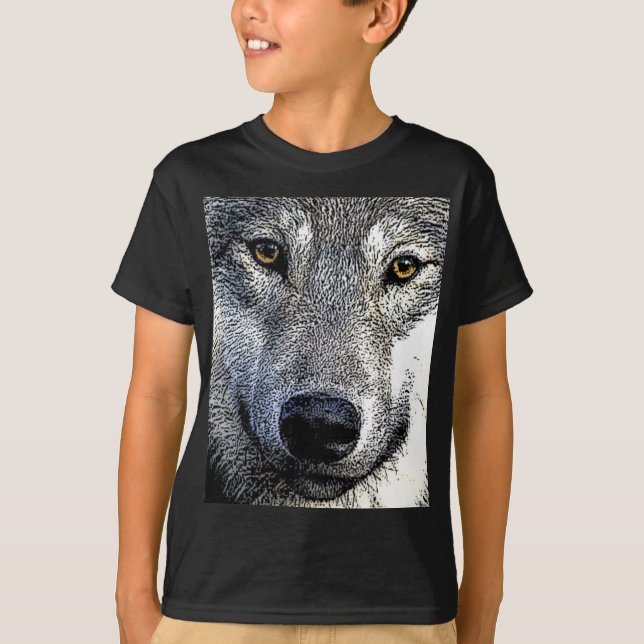 Camiseta Wolf Eyes (Frente)