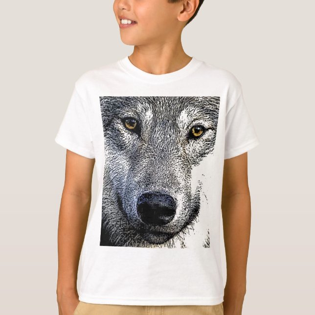 Camiseta Wolf Eyes (Frente)