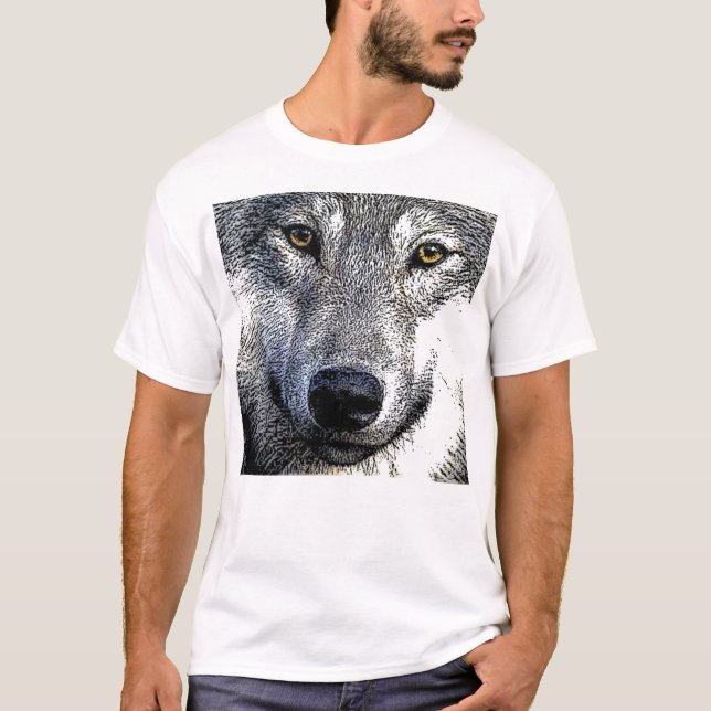 Camiseta Wolf Eyes (Frente)
