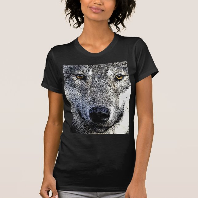 Camiseta Wolf Eyes (Frente)