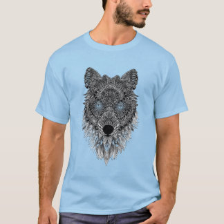 Camiseta Wolf Graphic Men’s T-Shirt Casual Streetwear