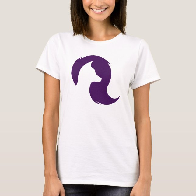 Camiseta Wolf head for women (Frente)