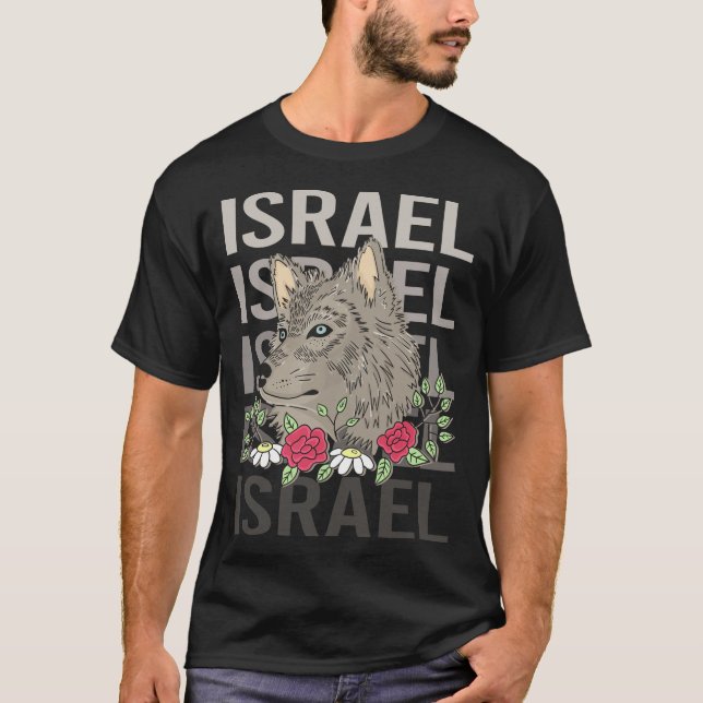Camiseta Wolf Head - Israel Name (Frente)
