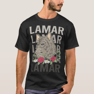 Camiseta Wolf Head - Lamar Name