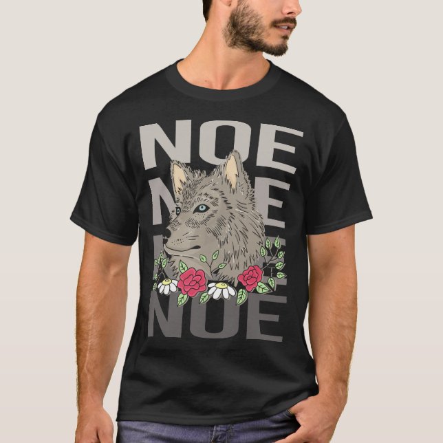 Camiseta Wolf Head - Nome Nó (Frente)