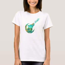 Camiseta Wolf Howling em Galaxy