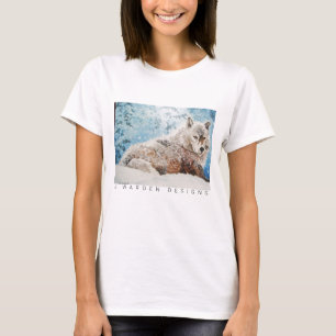 Camiseta Wolf In Snow T-Shirt Women