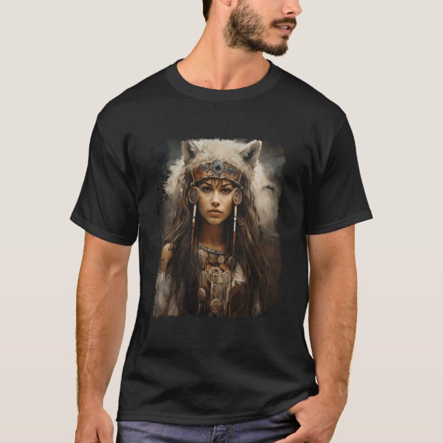 Camiseta Wolf Lady (Frente)