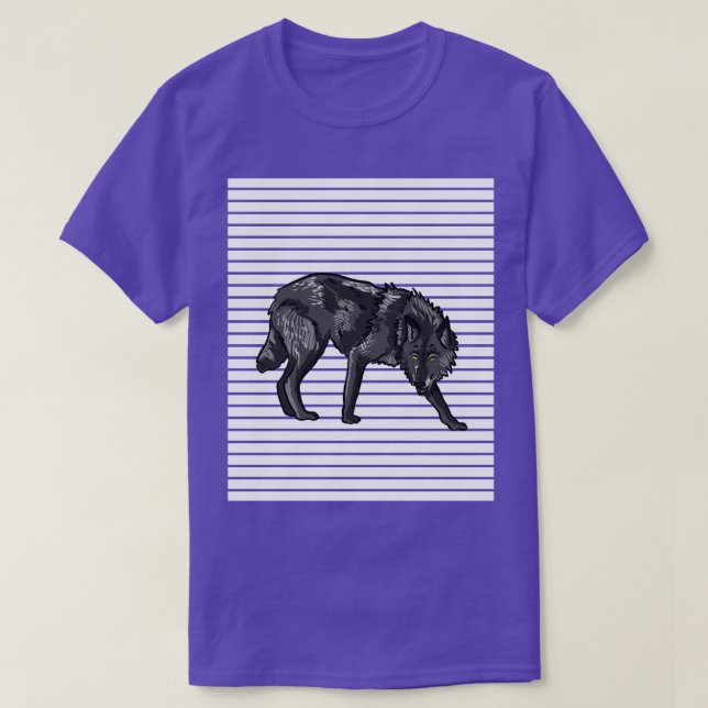 Camiseta Wolf Lines (Frente do Design)