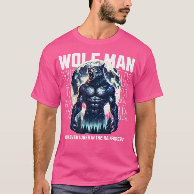 Camiseta Wolf Man (Frente)