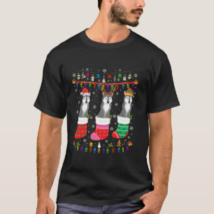 Camiseta Wolf Meias de Natal Feias Docinho de Natal Pajama