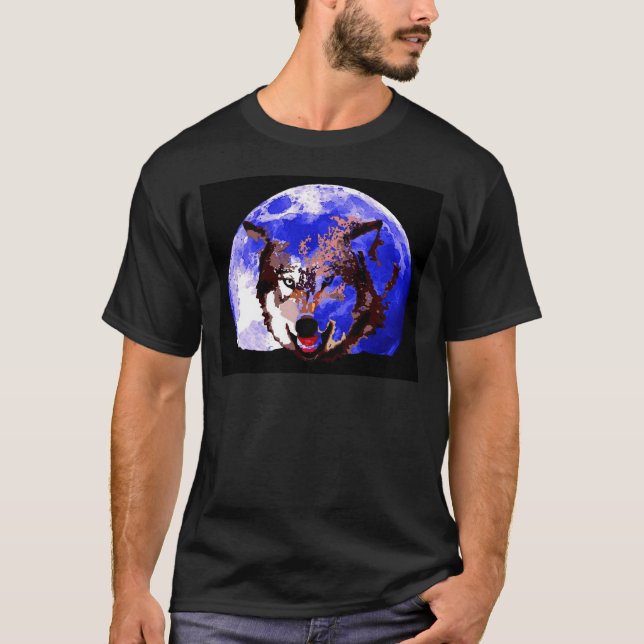 Camiseta Wolf & Moon (Frente)