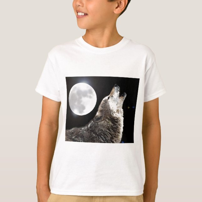 Camiseta Wolf & Moon (Frente)