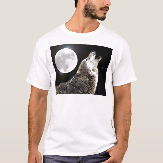 Camiseta Wolf & Moon (Frente)
