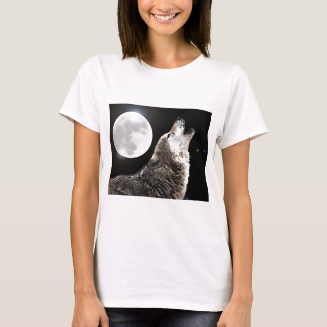Camiseta Wolf & Moon (Frente)