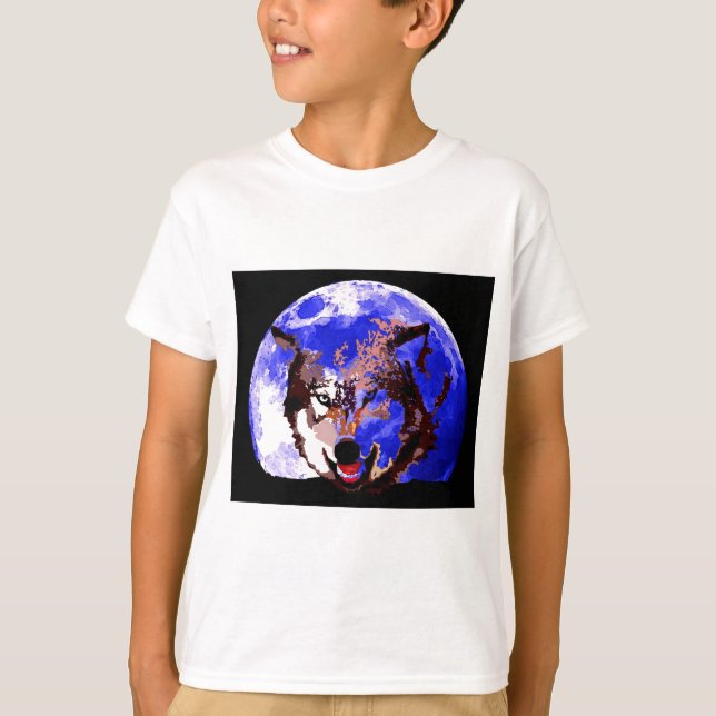 Camiseta Wolf & Moon (Frente)