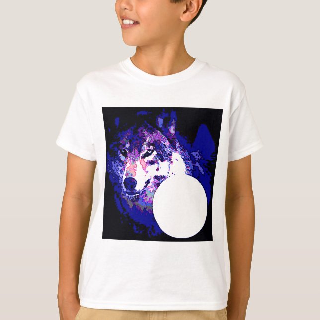 Camiseta Wolf & Moon (Frente)
