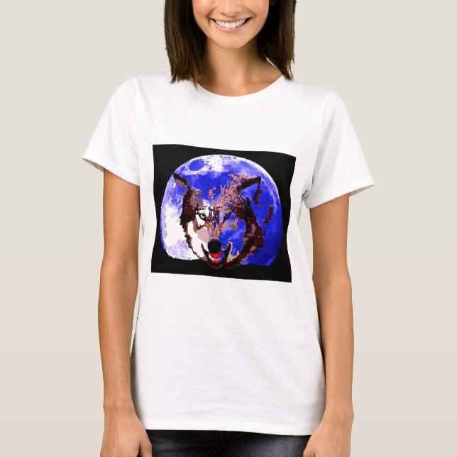 Camiseta Wolf & Moon (Frente)