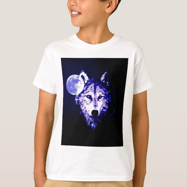 Camiseta Wolf & Moon (Frente)