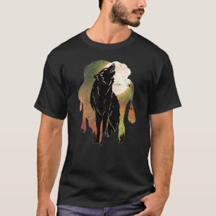 Camiseta Wolf Moon Howling 1
