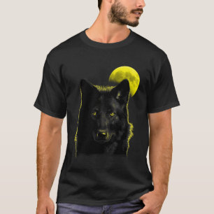 Camiseta Wolf Moon Wolf na Lua 1