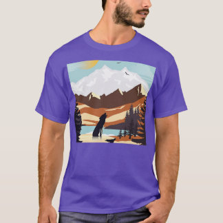 Camiseta Wolf National Park