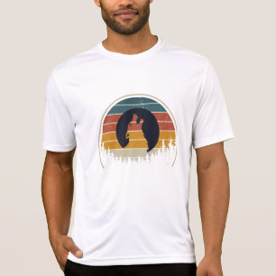 Camiseta WOLF no Woods Silhouette T-Shirt