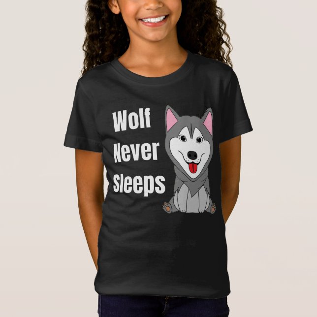 Camiseta Wolf Nunca Dorme (Frente)