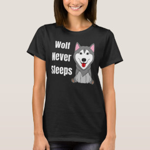 Camiseta Wolf Nunca Dorme