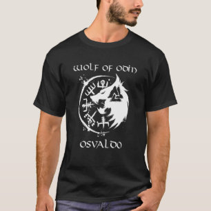 Camiseta Wolf Of Odin Osvaldo Personalized