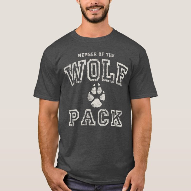 Camiseta Wolf Pack Member Girl (Frente)