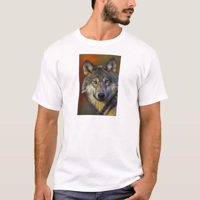Camiseta Wolf Photographics Art Spirit Guide Animal Love (Frente)