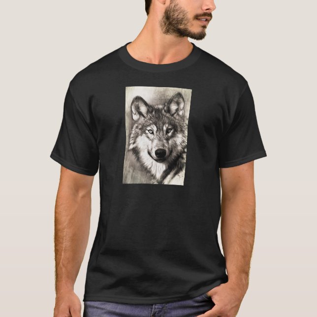 Camiseta Wolf Photographics Art Spirit Guide Animal Love (Frente)