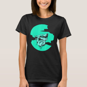 Camiseta Wolf Predator Animal Forest Wolf Howling