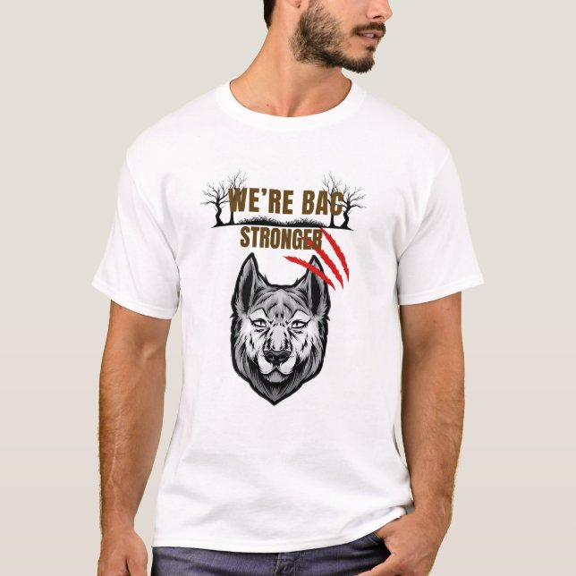 Camiseta Wolf Return Stronger T-Shirt (Frente)